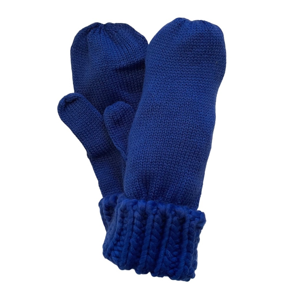 NWT George Royal Blue Knit Mittens